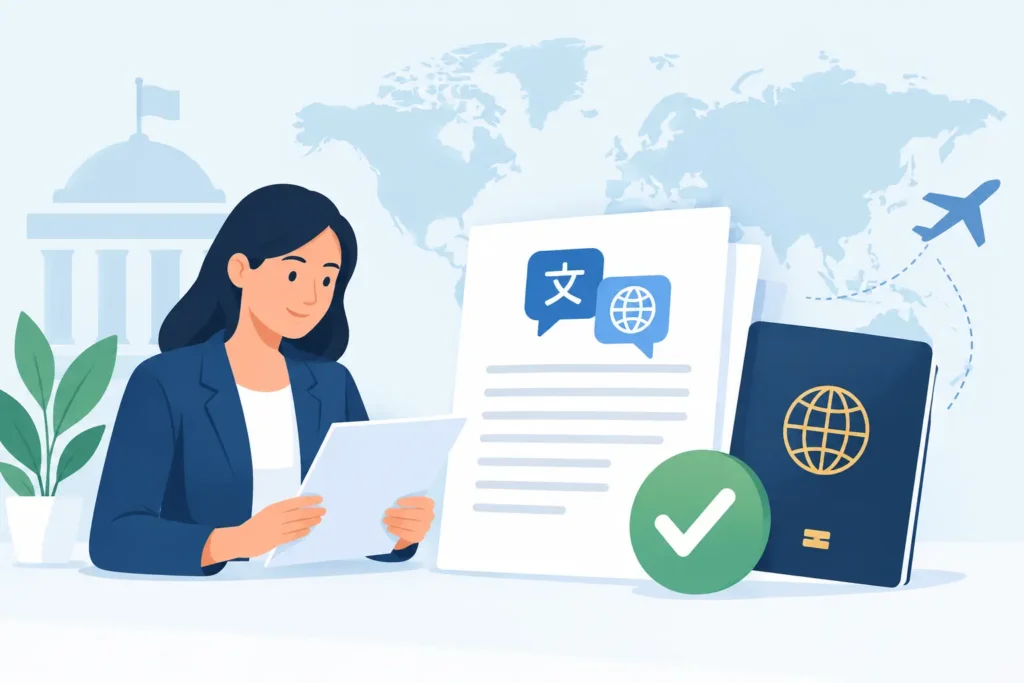 Immigration Translation Results That Support Approval